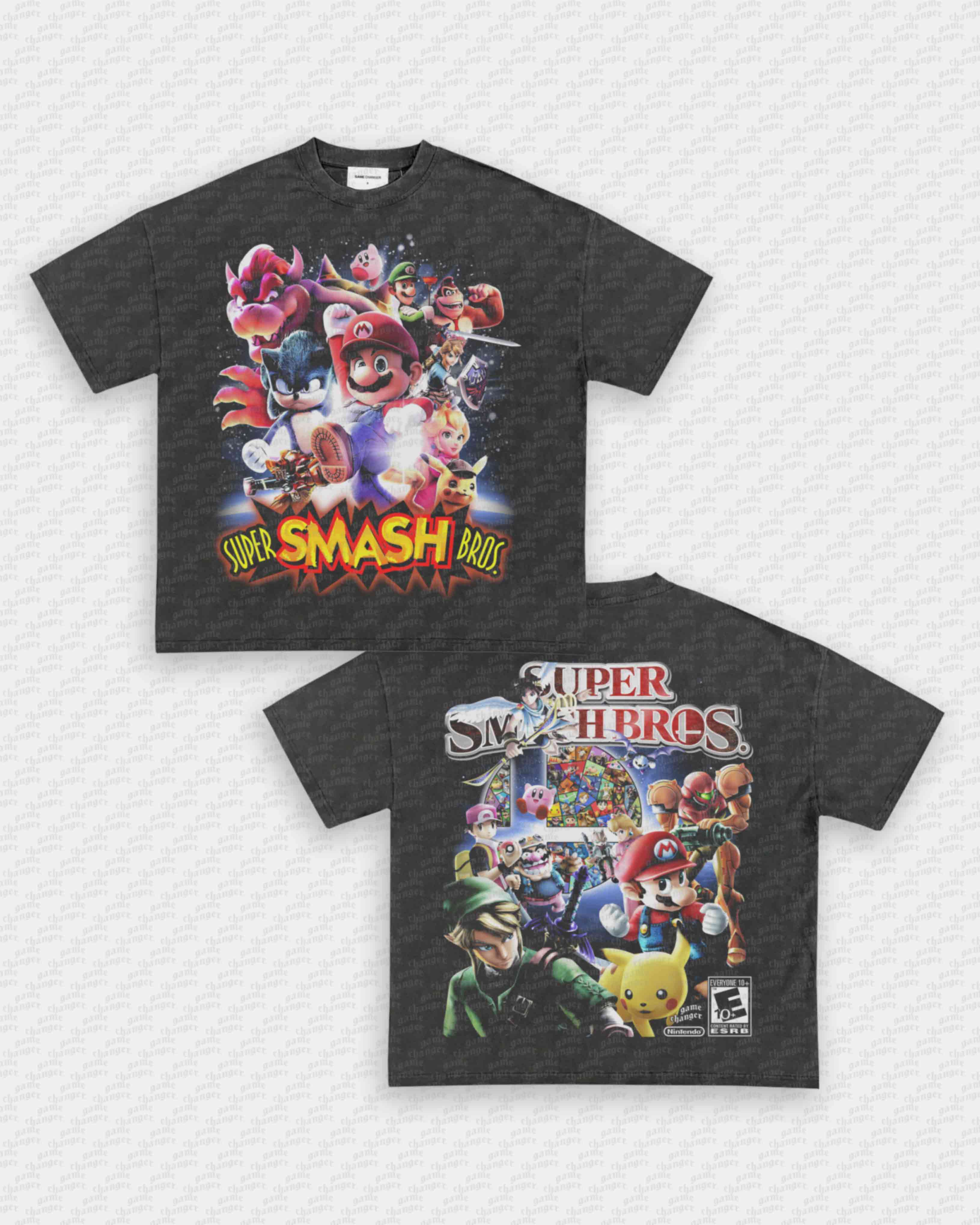 SUPER SMASH BROS TEE - [DS] Hoodie, Sweatshirt | CoreVibeTees.com (Image 2)