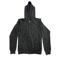 Women's Heather Charcoal Full Zip Hoodie T-Shirts, Sweatshirt | CoreVibeTees.com (Image 1)