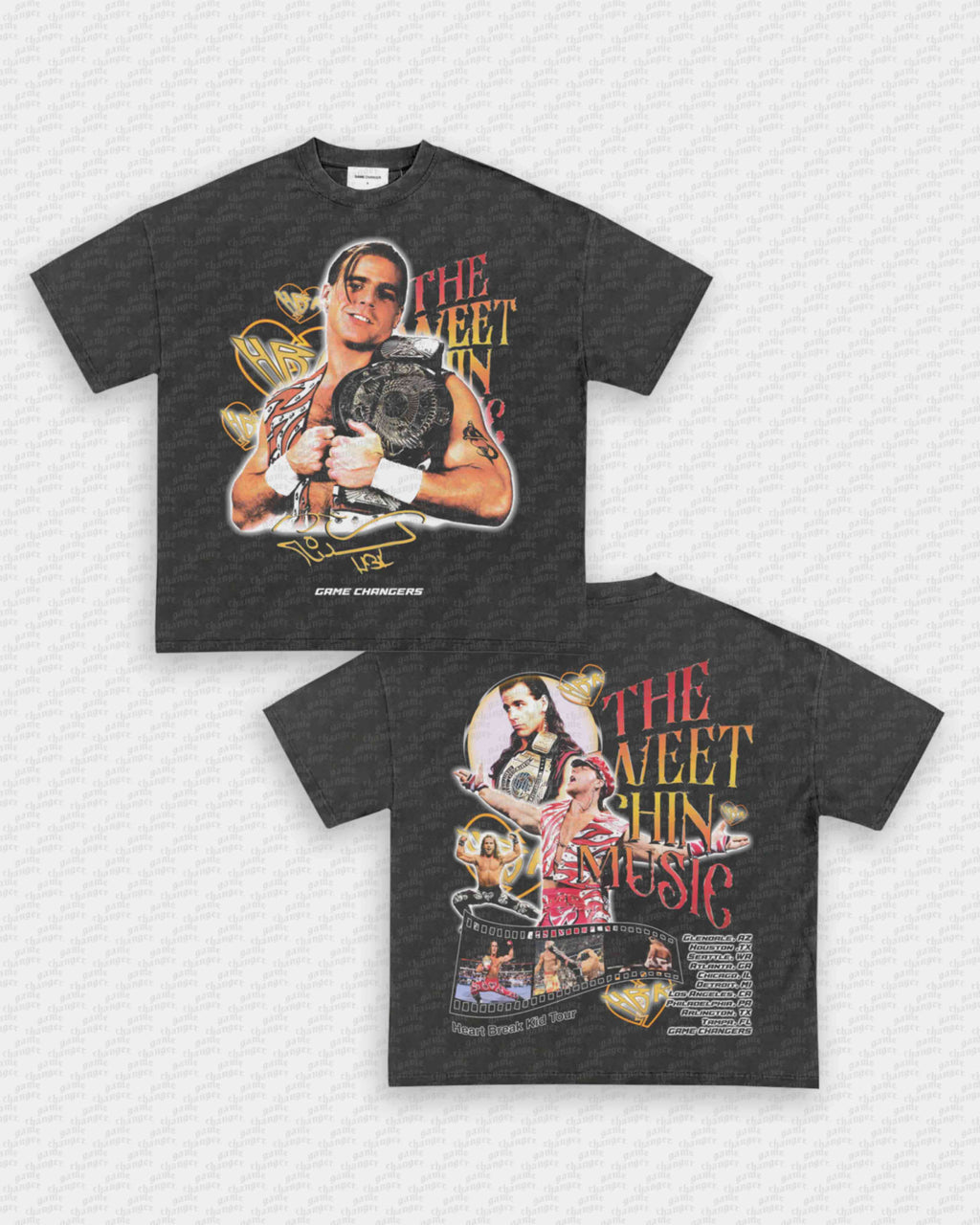 SWEET CHIN MUSIC TEE - [DS] Hoodie, Sweatshirt | CoreVibeTees.com (Image 2)