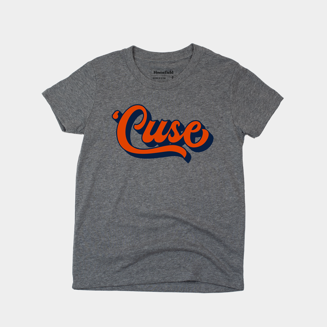 Syracuse Script "'Cuse" Youth Tee Style001 Hoodie, Sweatshirt | CoreVibeTees.com (Image 1)