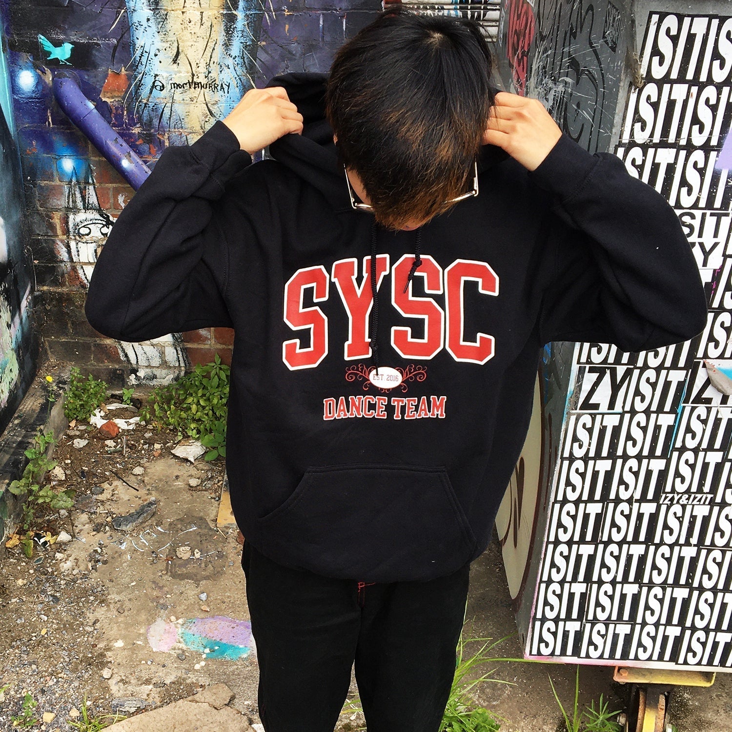 College Dance Team Hoodie (Black) T-Shirts, Sweatshirt | CoreVibeTees.com (Image 2)