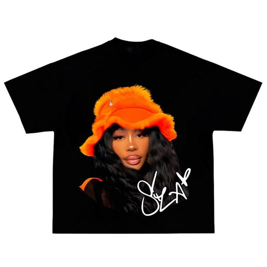 SZA Stylish Hip Hop Shirt A Trendy Addition to Your Concert Gear