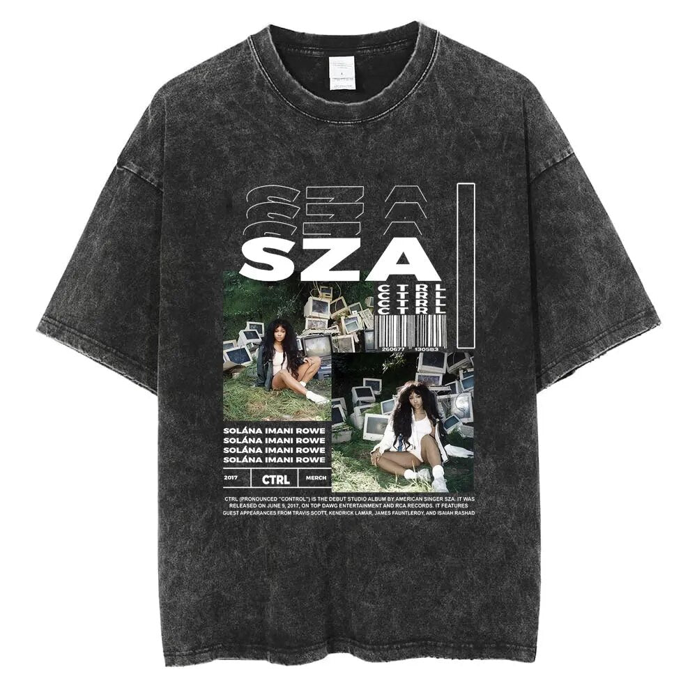 SZA Vintage T-shirt Style001 Hoodie, Sweatshirt | CoreVibeTees.com (Image 4)
