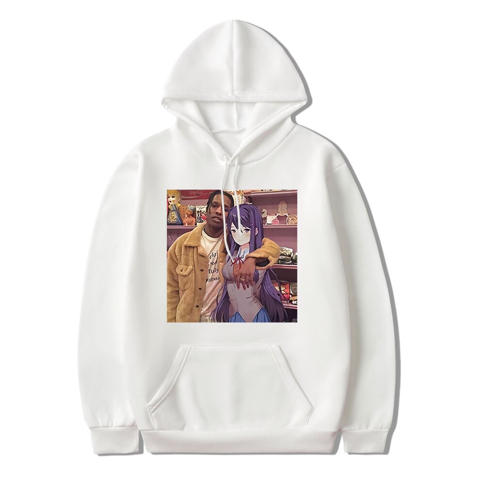 ASAP Rocky Anime Darling In The Franxx Zero Hoodies  Streetwear Unisex T-Shirts, Sweatshirt | CoreVibeTees.com (Image 5)