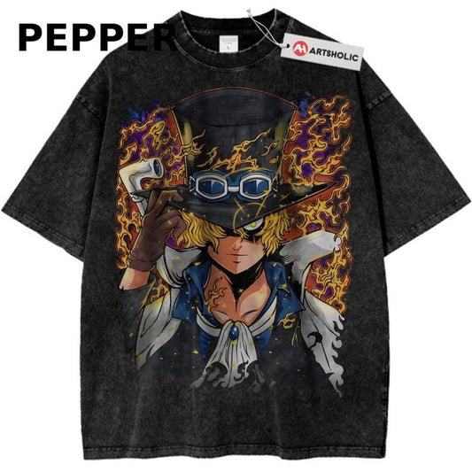 Sabo T-Shirt, One Piece Shirt, Anime Shirt, Vintage Graphic Tee