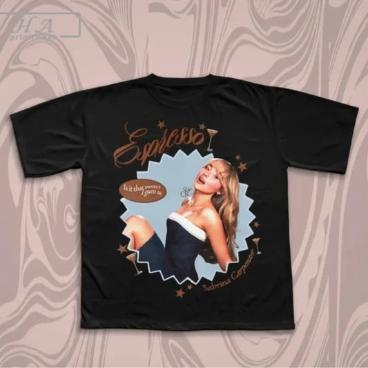 Sabriiina Carpenter Shirt, Cute Graphic Tee, Sabriiina Merch, Pop T-shirt Cotton Shortsleeve Gift Fan Hip Hop Music - Classic Cotton Fabric Menswear - Shirt Graphic Shirt
