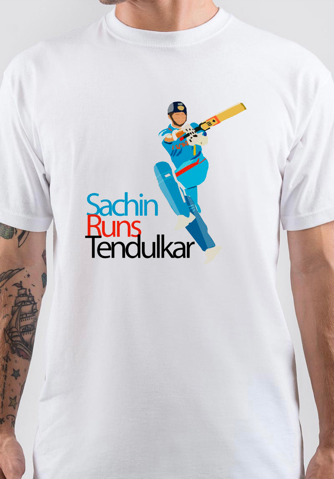 Sachin Run Tendulkar T-Shirt Hoodie, Sweatshirt | CoreVibeTees.com