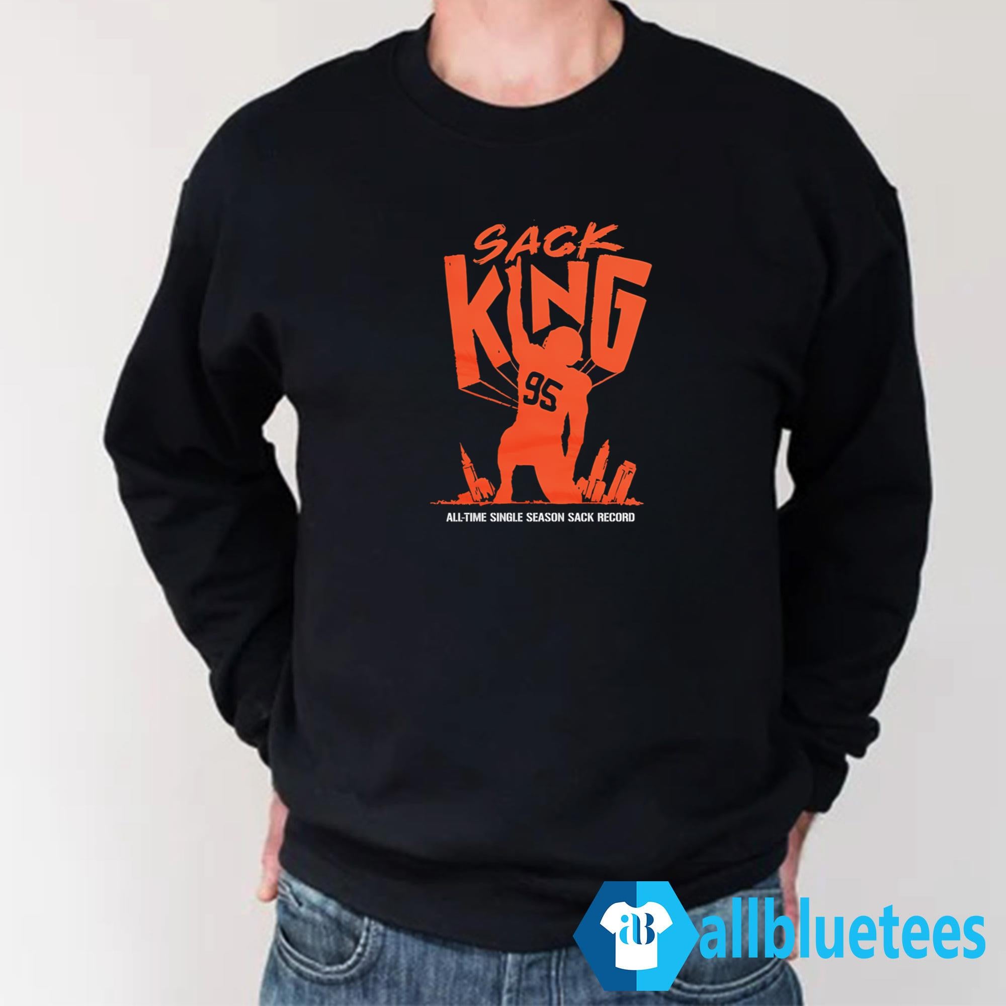 Sack King All-Time Single Season Sack Record Shirt