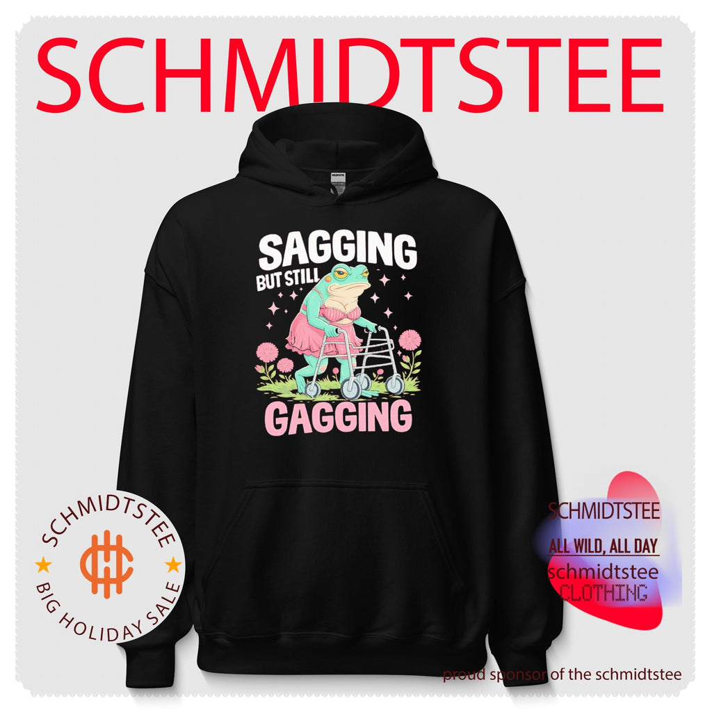 Sagging but still gagging frog shirt
