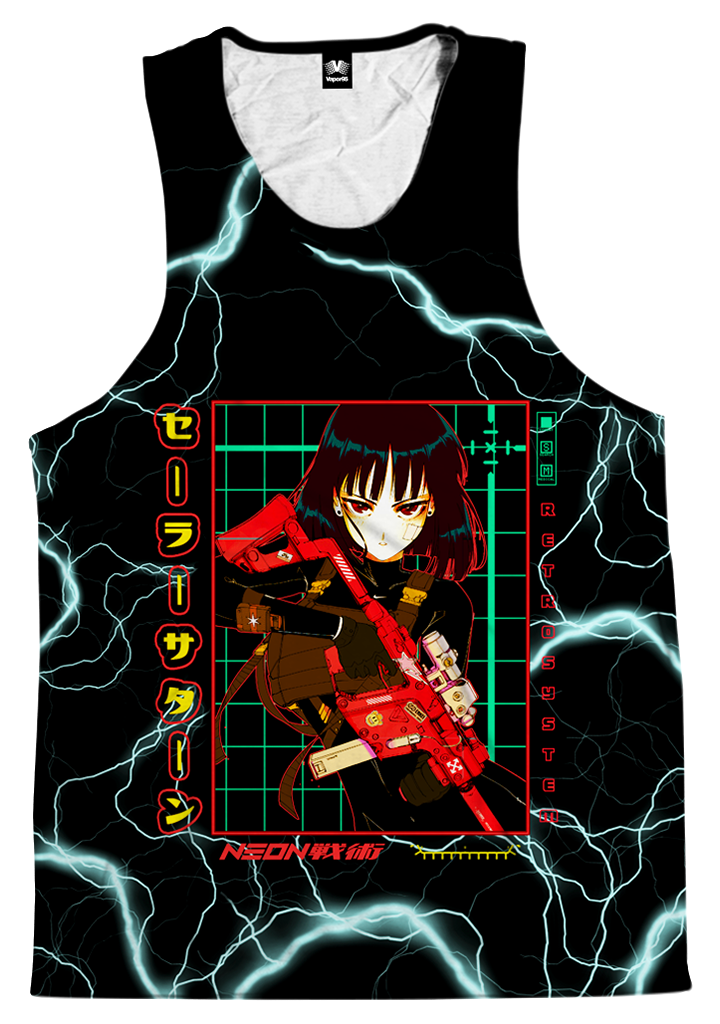 Sailor Saturn Tank Top