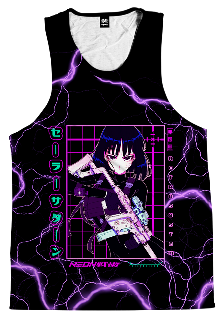 Sailor Saturn Tank Top