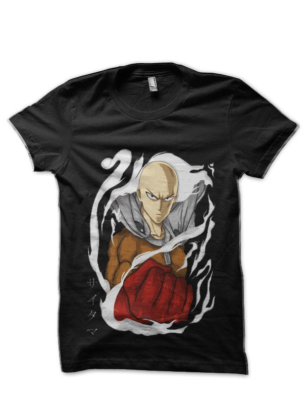 Saitama Black T-Shirt Style004 Hoodie, Sweatshirt | CoreVibeTees.com