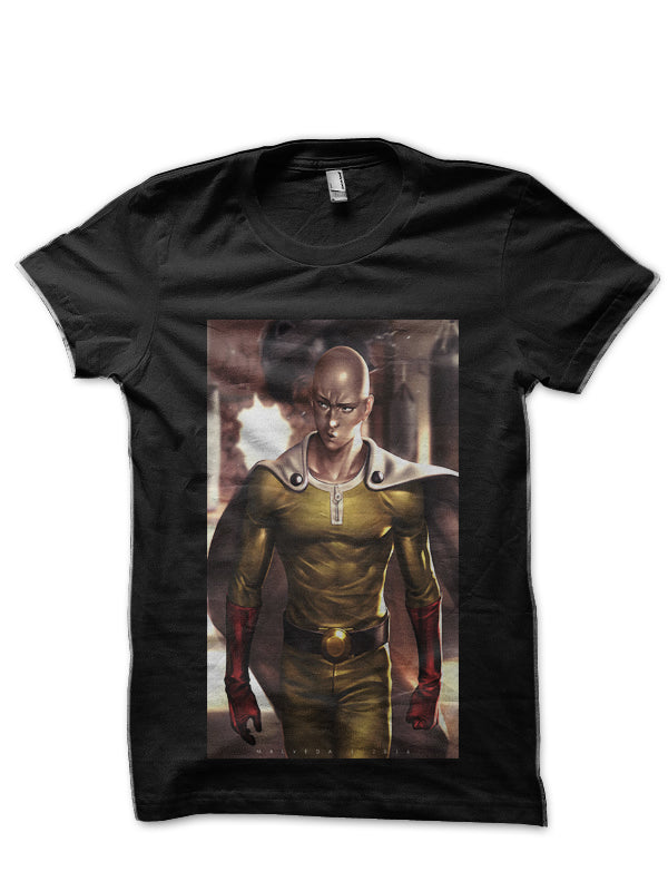 Saitama Black T-Shirt Style002 Hoodie, Sweatshirt | CoreVibeTees.com