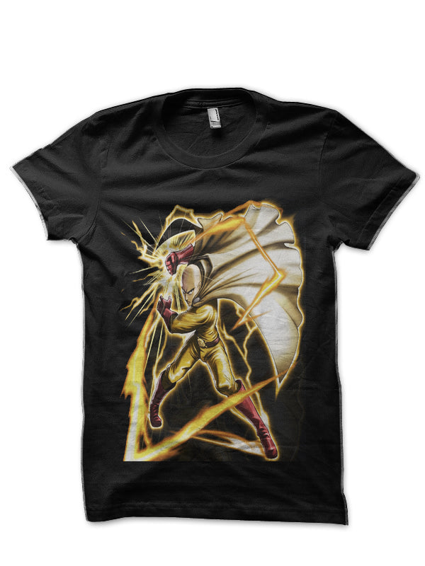 Saitama Black T-Shirt Hoodie, Sweatshirt | CoreVibeTees.com