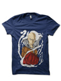 Saitama Navy Blue T-Shirt Hoodie, Sweatshirt | CoreVibeTees.com