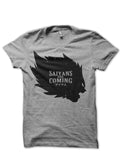 Saiyans Grey T-Shirt Hoodie, Sweatshirt | CoreVibeTees.com