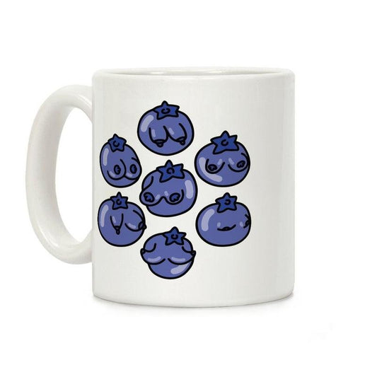 [Sale Up to 60% ] Bloobie Coffee Mug,  11 oz or 15 oz Ceramic Drinkware with Large Handles, Printed in the USA