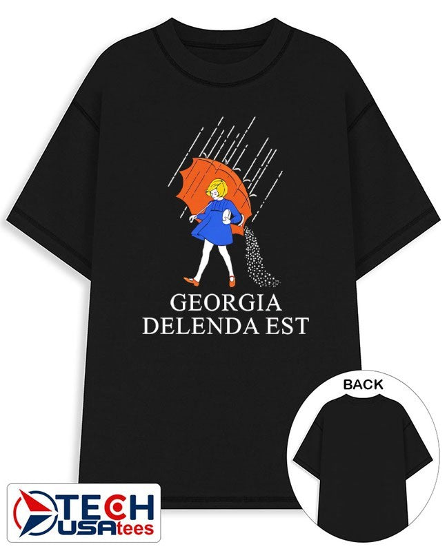 Salty Girl Georgia Delenda Est shirt