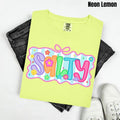 Salty Neon Striped Comfort Colors T-Shirt 'NLB' Hoodie, Sweatshirt | CoreVibeTees.com