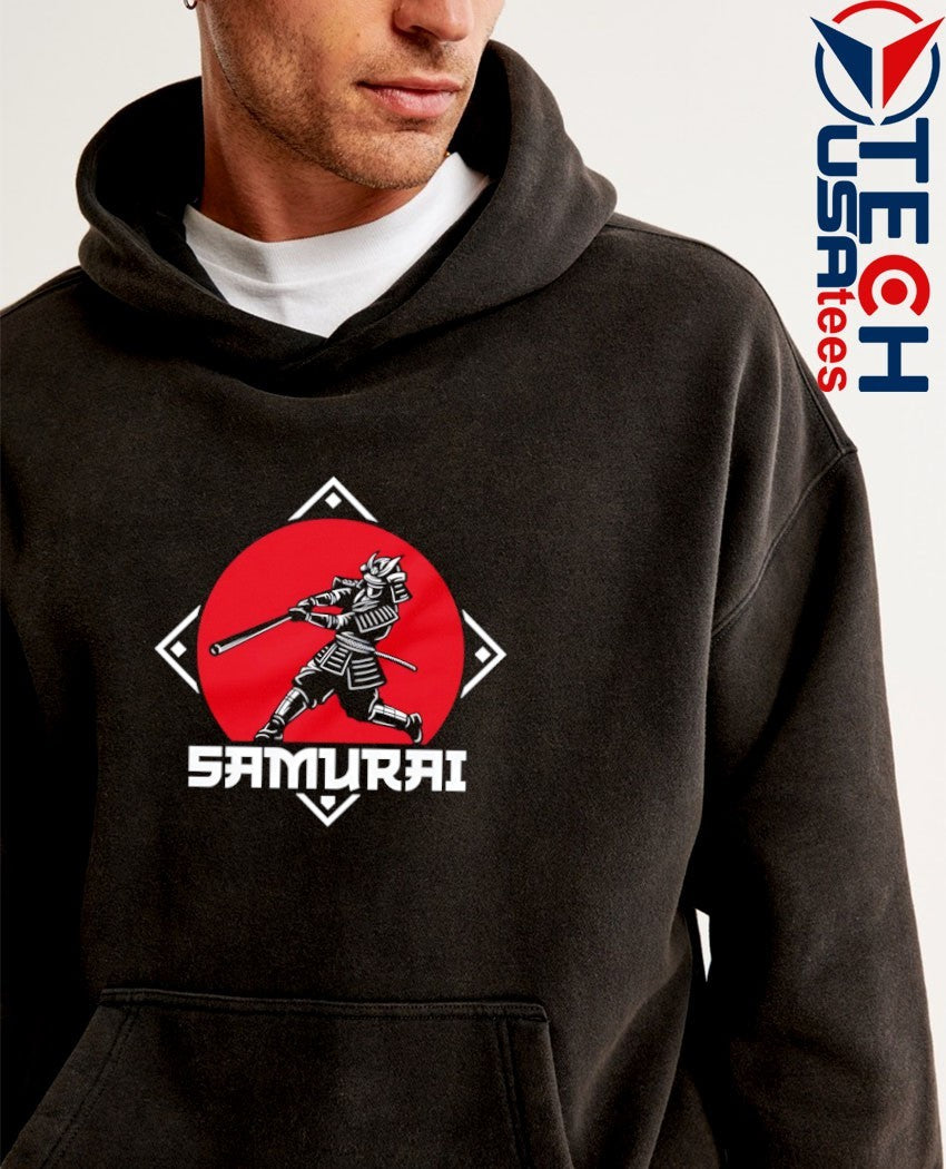 Samurai Hitter Baseball logo shirt