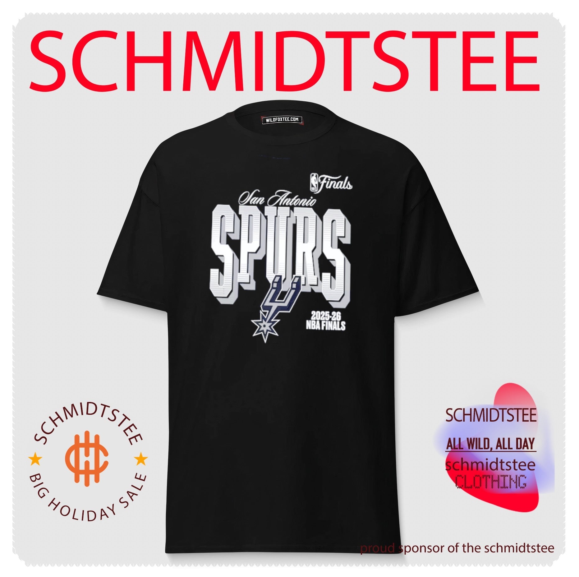 San Antonio Spurs 2026 NBA Finals shirt