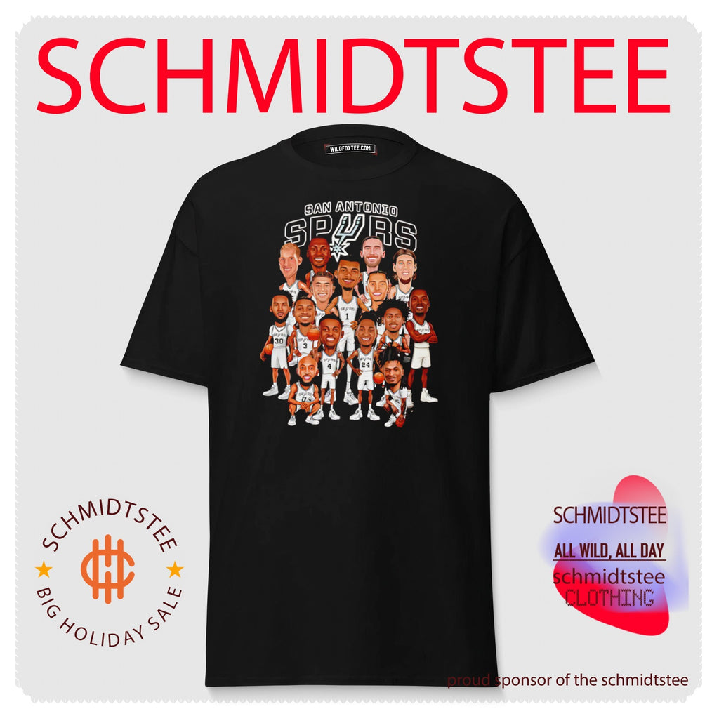 San Antonio Spurs 2026 Playoffs Caricature shirt