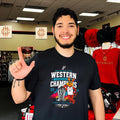 San Antonio Spurs 2026 Western Conference Champions Road to the Finals Por Vida shirt