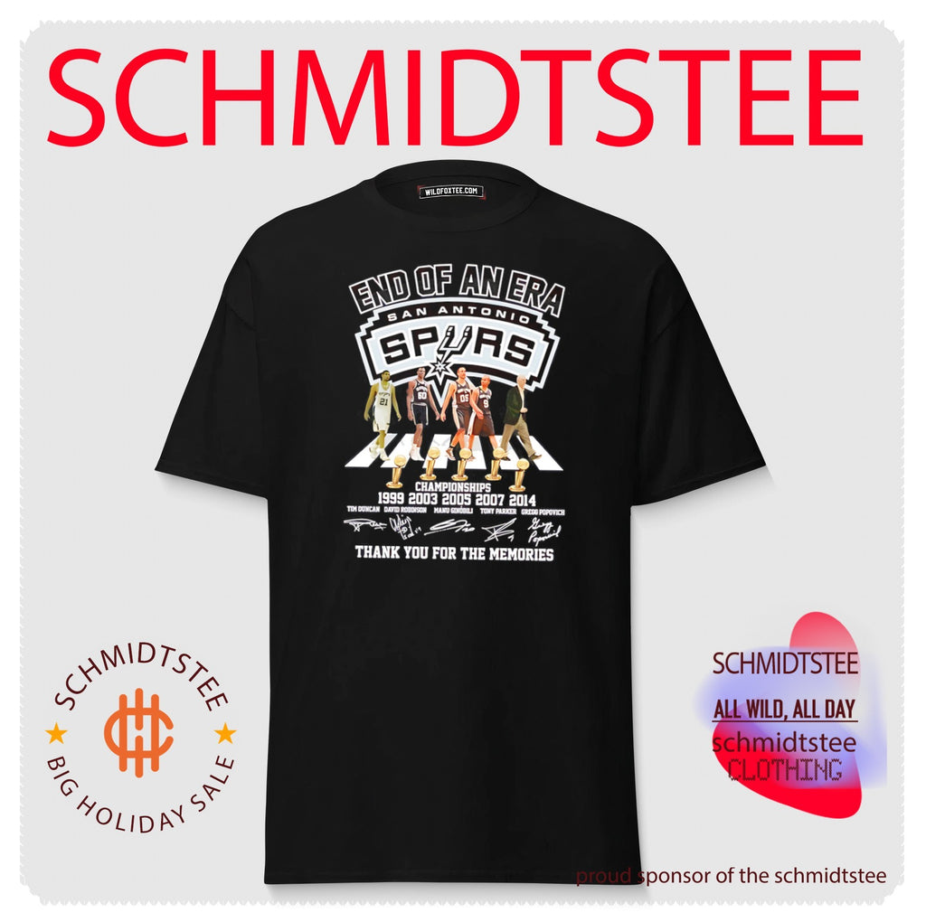 San Antonio Spurs Championships 1999 2003 2005 2007 2014 shirt