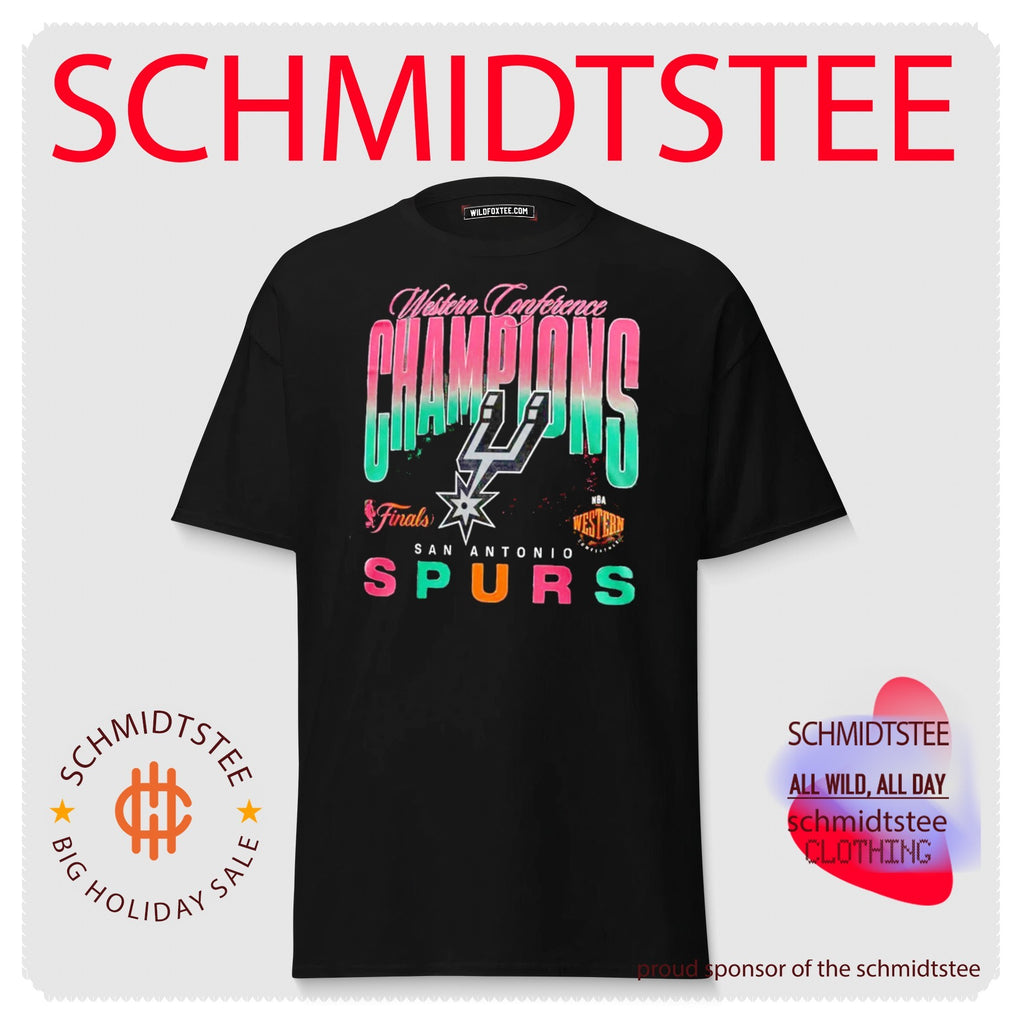 San Antonio Spurs Finals 2026 NBA Western Conference Champions shirt