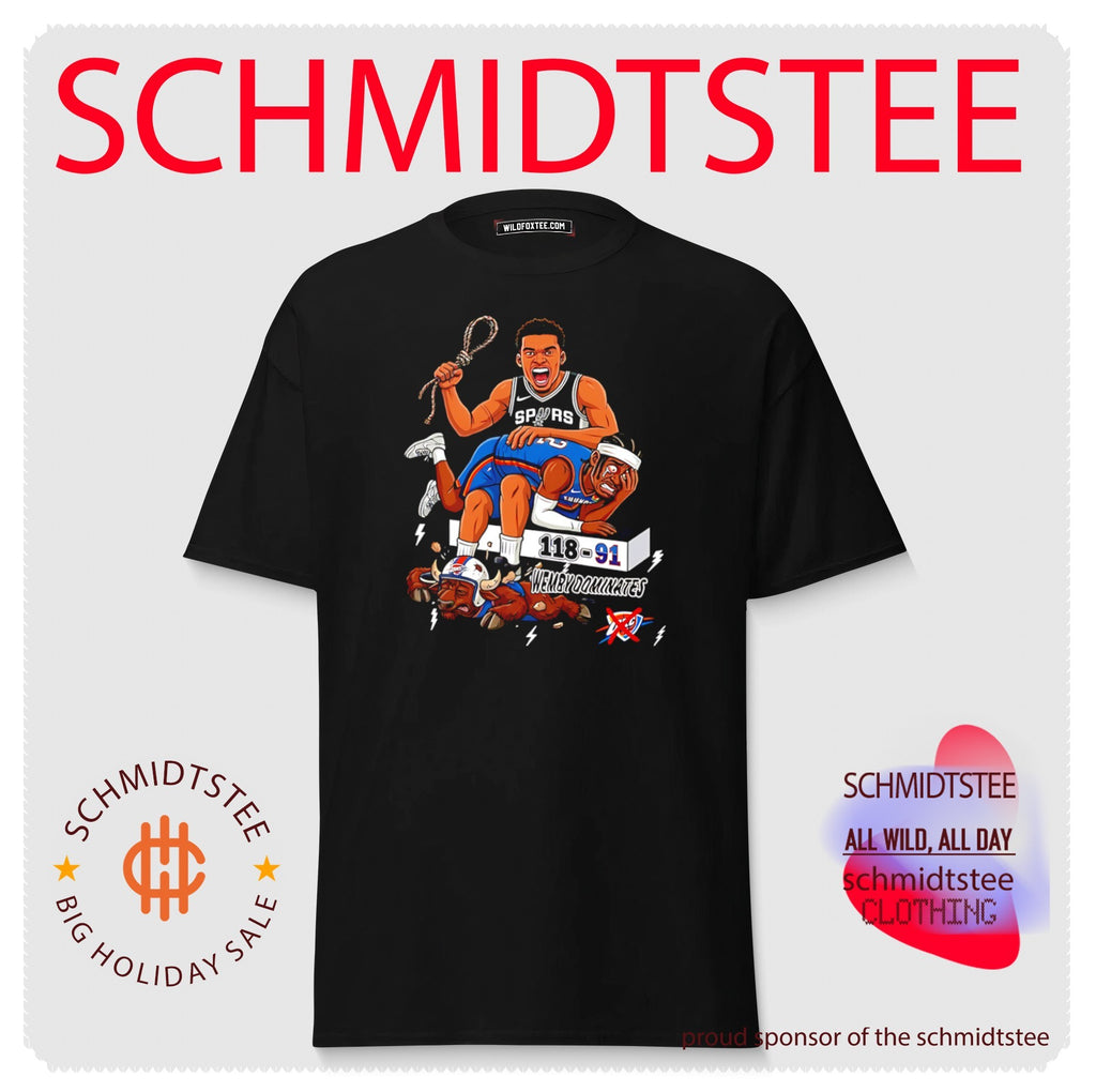 San Antonio Spurs Wemby dominates 118 91 matchup shirt