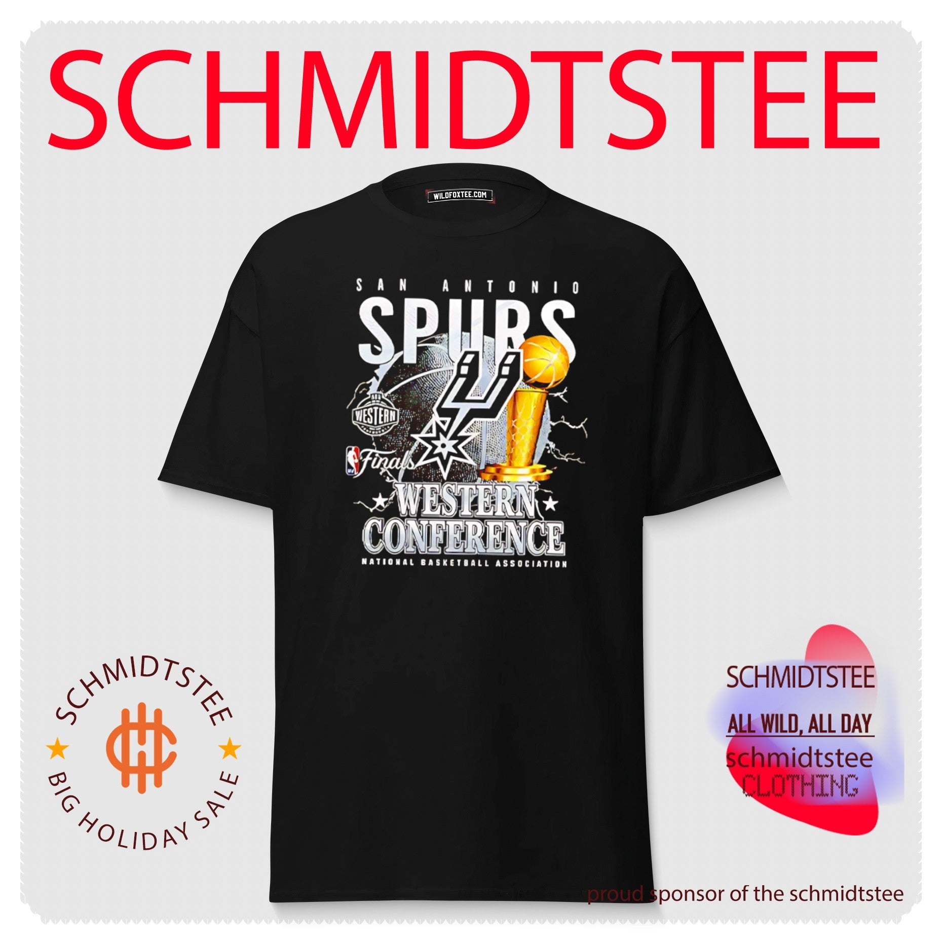 San Antonio Spurs Western Conference Finals National Basketball Shirt
