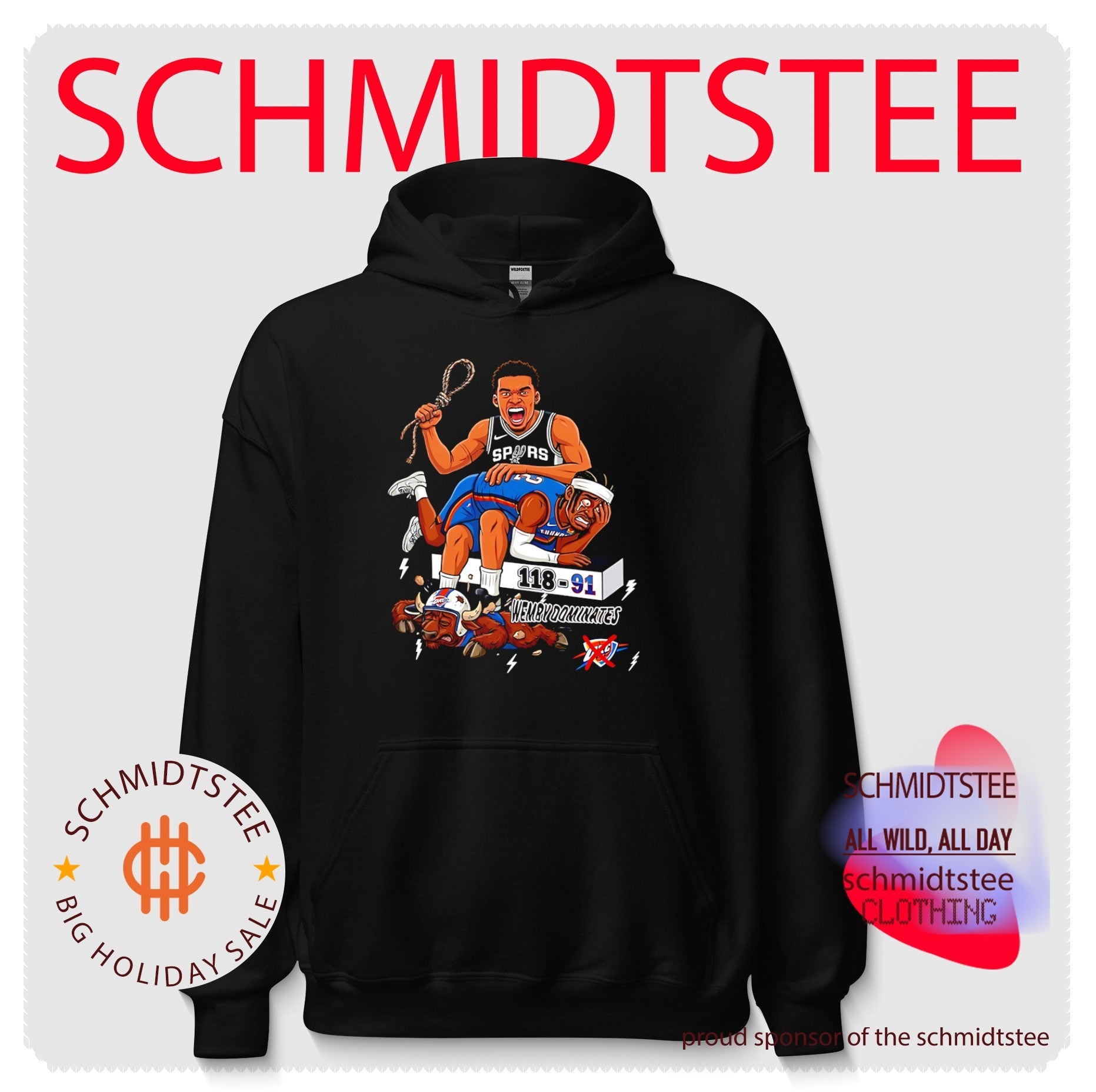 San Antonio Spurs beat Oklahoma City Thunder 118 91 Wemby dominates shirt