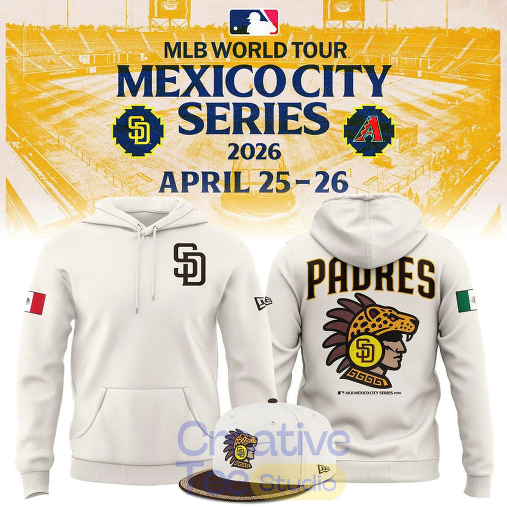 San Diego Padres Mexico City Series 2026 Hoodie
