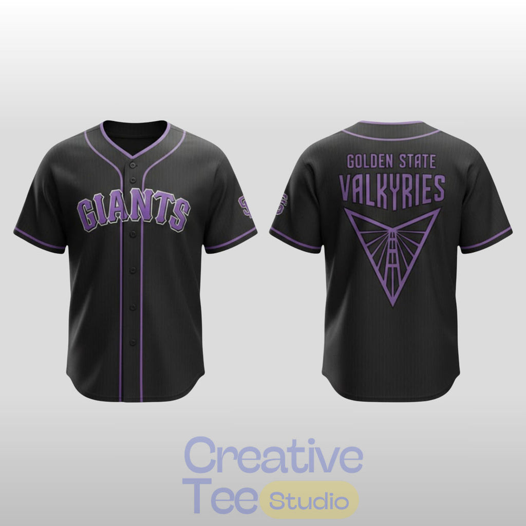San Francisco Giants Golden State Valkyries Day Baseball Jersey