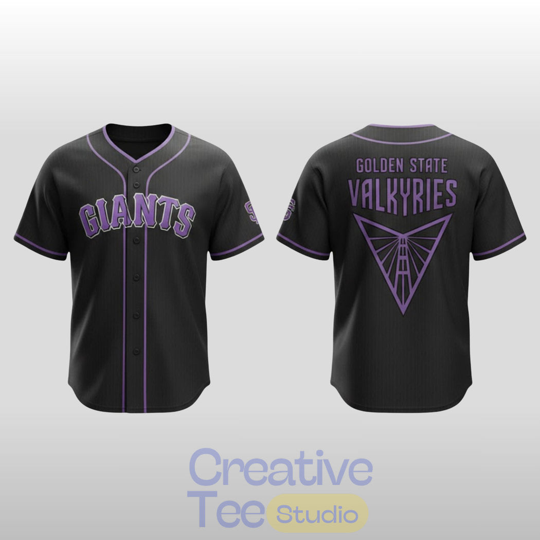San Francisco Giants Golden State Valkyries Day Baseball Jersey