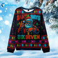 Santa Says Six Seven Ugly Christmas Sweater