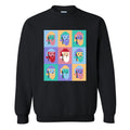 Santapunk Group Crewneck Sweatshirt T-Shirts, Hoodie | CoreVibeTees.com (Image 1)