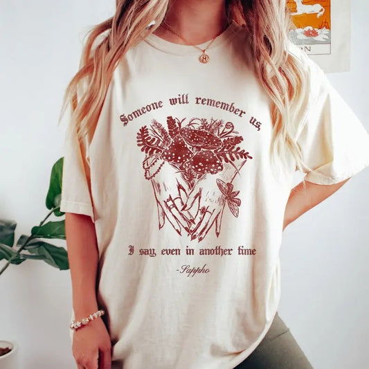 Sappho Poet Shirt Sapphic Clothing Sapphic Shirt Sapphic Gifts Subtle Pride Shirt Bi Pride Shirt Subtle Lesbian Subtle Lesbian Pride