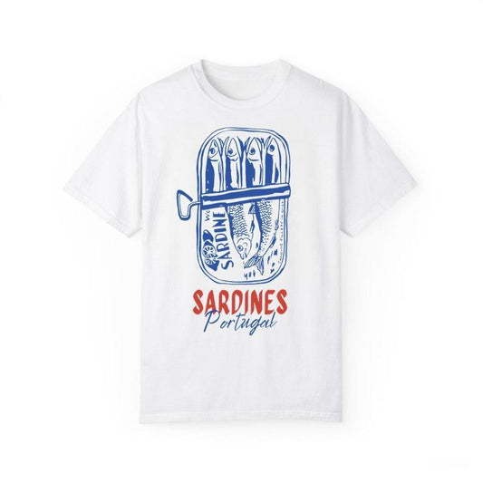 Sardines Shirt Tinned Fish Portugal Graphic Summer T-shirt Trendy Fish Tshirt Gift For Her Nautical