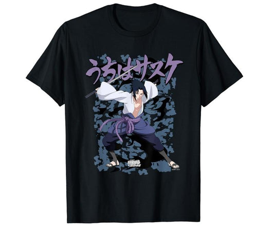 Sasuke Uchiha Curse Anime T-Shirt, Anime Shirt, Lover Anime Unisex Tee, Gift for Otaku, Gift for Friend
