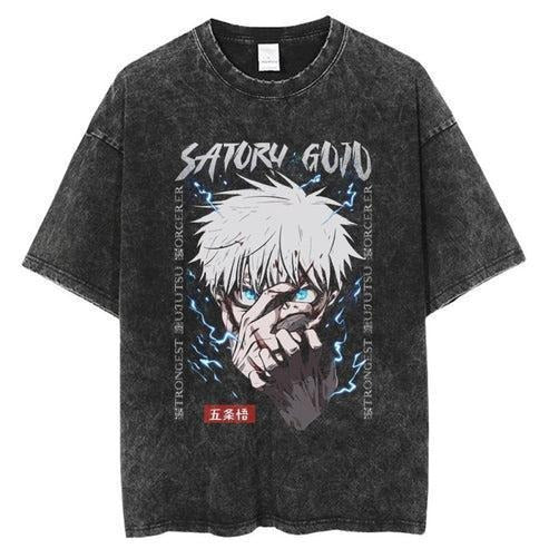 Satoru Gojo Anime Jujutsu Kaisen New Design Tshirt Menswear Top Underwear Streetwearstyle{n002}2