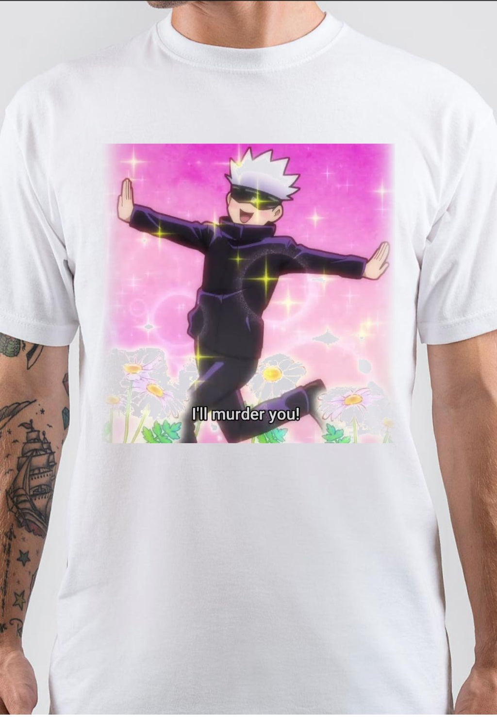Satoru Gojo T-Shirt Style004 Hoodie, Sweatshirt | CoreVibeTees.com