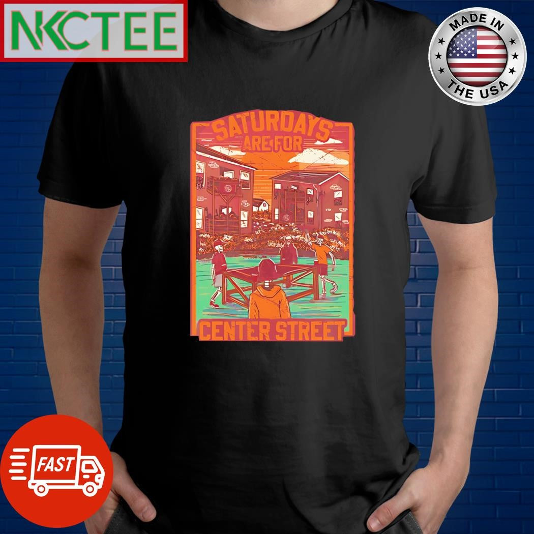 Saturdays are for center street skeleton shirt