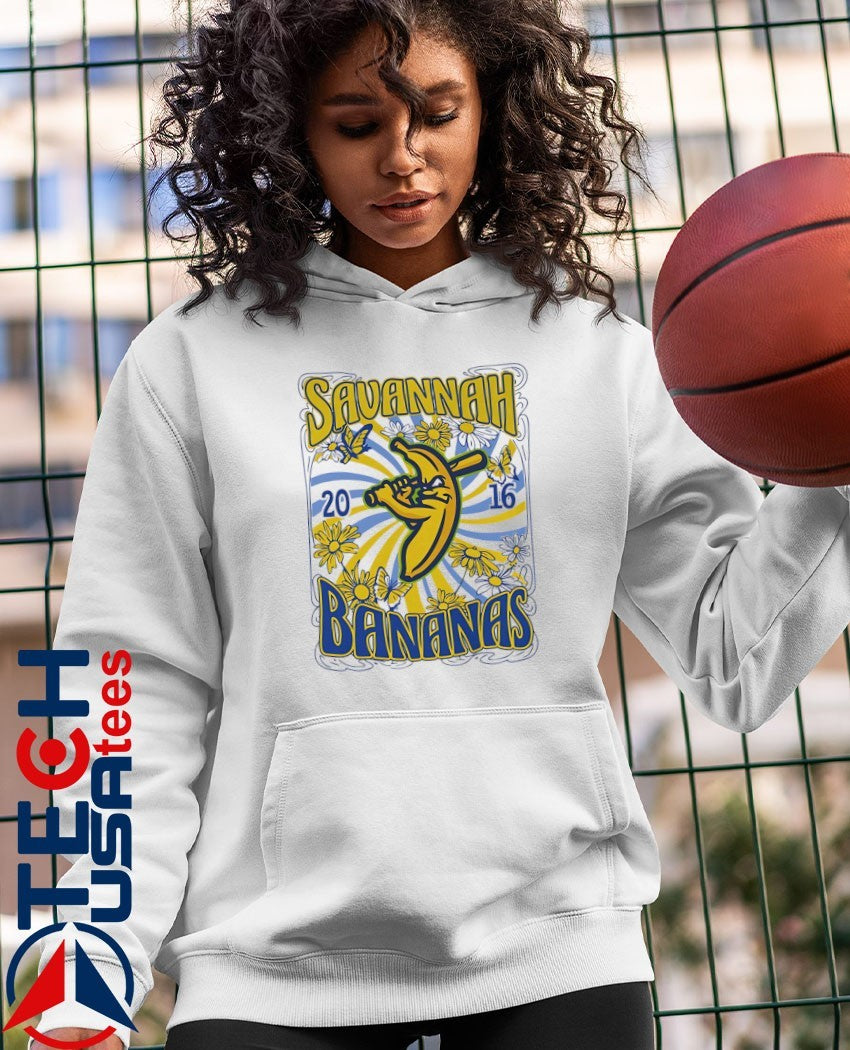 Savannah Bananas 2016 floral shirt