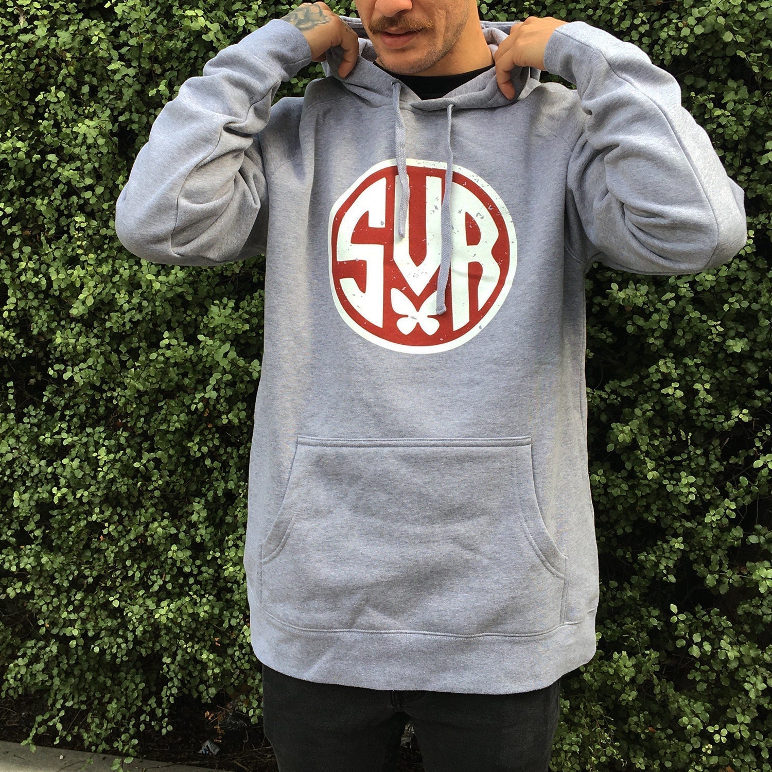 SVR Hoodie (Grey) T-Shirts, Sweatshirt | CoreVibeTees.com (Image 2)
