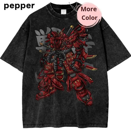 Sazabi Gundam Vintage Anime Shirt, Mens Tee, MSN-04 Graphic Top, anime Graphic Tee,  vintage clothing men, anime clothing, Menswear Top Shortsleeve