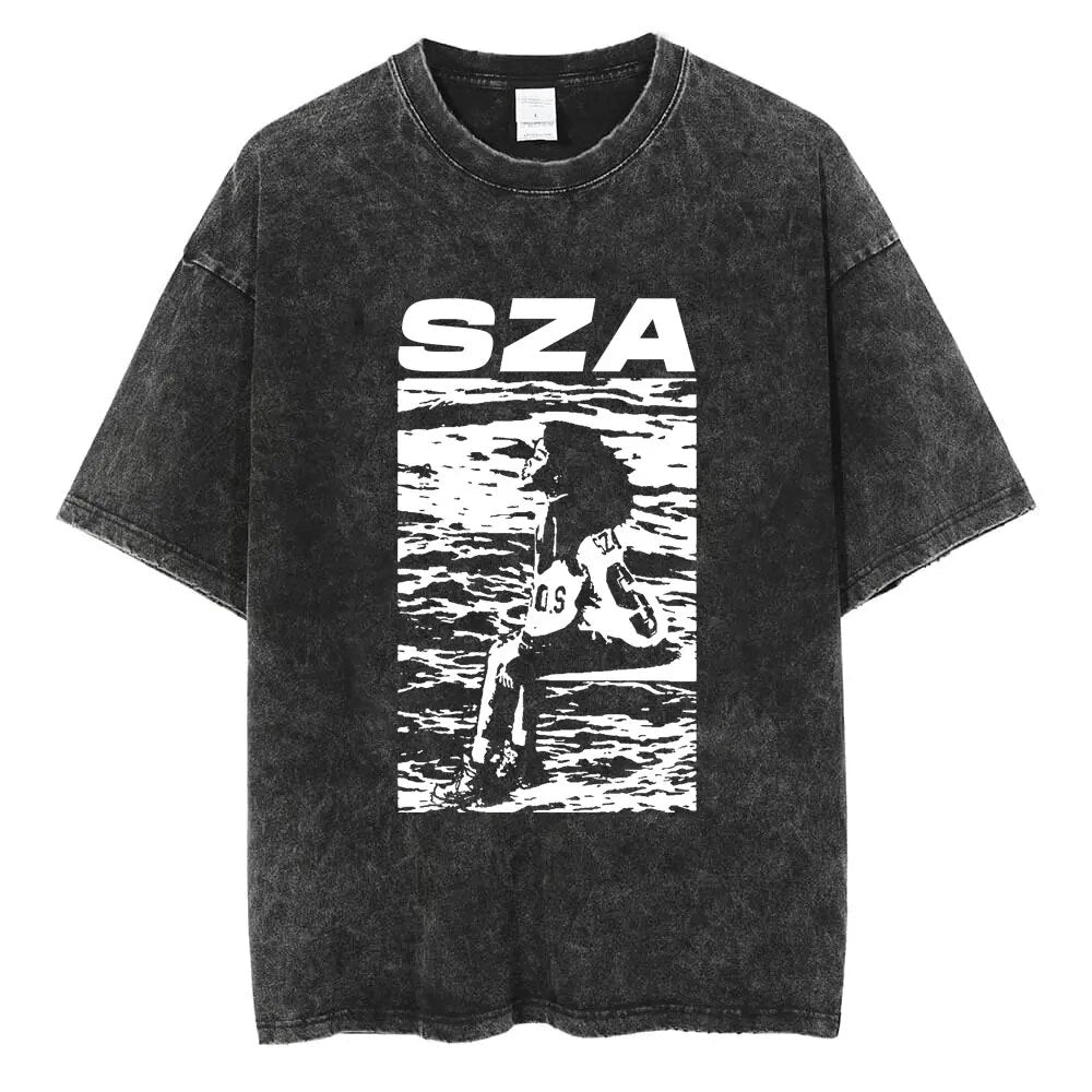 SZA Vintage T-shirt Style001 Hoodie, Sweatshirt | CoreVibeTees.com (Image 3)