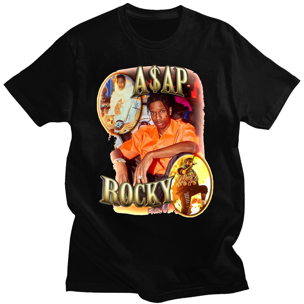 ASAP Rocky T shirt Streetwear Camisetas Hombre Hoodie, Sweatshirt | CoreVibeTees.com (Image 3)