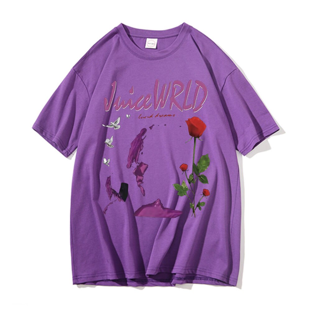 Juice Wrld Lucid Dreams Vintage Graphic  Oversized T shirt Hoodie, Sweatshirt | CoreVibeTees.com (Image 3)