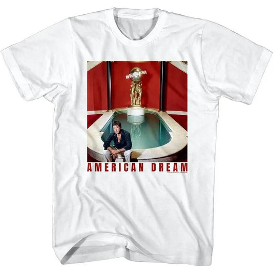 Scarface Aican Dream Pool Men's T-shirt Gold Statue Tony Montana Menswear Top Sweatshirt, Hoodie, Comfort Colors